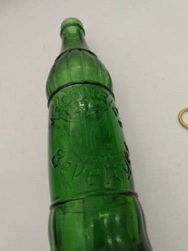 Vintage MacDonald's Food Ltd. (North Bay, Ontario) Green Pop Bottle 12 oz - Picture 4 of 10
