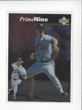 1998 Upper Deck Prime Nine #PN56 Greg Maddux Braves