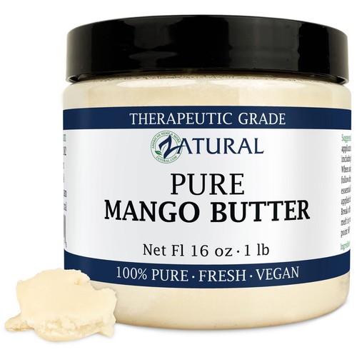 Reine Mangobutter Lebensmittelqualität & Kosmetikqualität, rein, sauber, natürlich (1 Pfund) - Bild 1 von 16