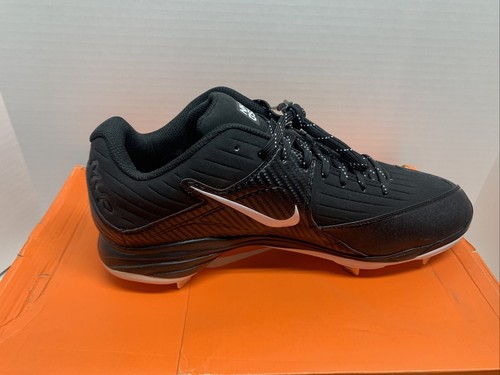 Nike Baseball Cleats Men Air MVP Pro 2 II Black Metal Spikes NEW in Box 12.5 - Picture 4 of 7