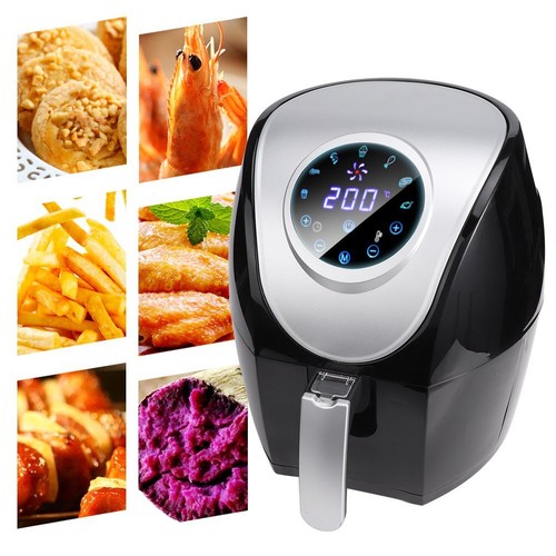 Heißluftfritteuse Hot Air Fryer 4,5L Friteuse Heißluft Fritteuse Fettfrei Gesund - Bild 1 von 10