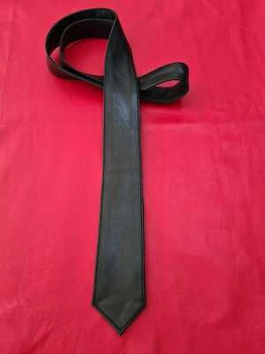 awanstar tie Lederkrawatte,Nappa Leder Krawatte Leather Necktie,Schlips,Cravate - Bild 1 von 4