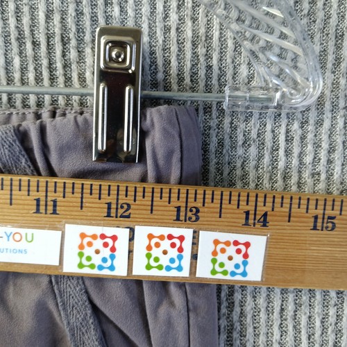 Tommy Bahamas Joggers Youth 12 Gray Flat Front Drawstring Pockets Elastic Waist - Picture 13 of 14