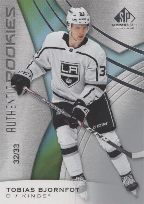 2019-20 Upper Deck SP Game Used - Tobias Bjornfot #168 - 1 of 1