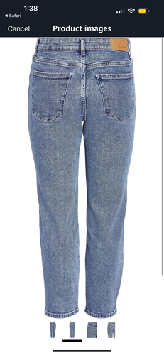 Noisy May petite blue Mon jeans. Size 4. Worn a couple of times - Picture 2 of 5