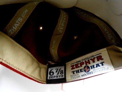 NCAA Florida State Seminole Fitted Zephyr Football Baseball Cap Hat 7 or 6 7/8 - Picture 9 of 10