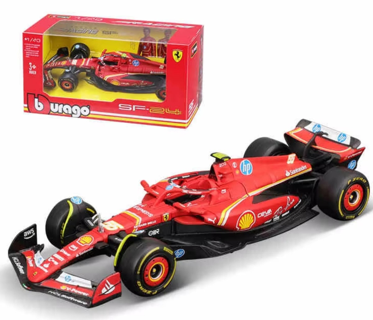 1/20 S-F1 2024 モデルキット SF-24 MFH ホビーフォーラム 2024 F1 Carlos Sainz Junior Ferrari Scuderia Racing SF-24