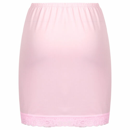 Damen Pendler Büro hochtaillierter Petticoat halber Slip Rock A Line Unterrock 16 Zoll - Bild 34 von 51