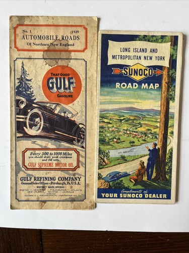 Vintage Maps State & Road Maps,Travel Brochures, New York, Gas Advertising SHELL - Picture 9 of 11