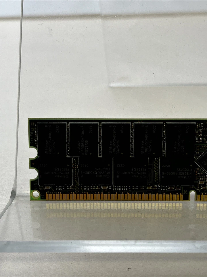 Infineon 2GB PC3200 DDR-400MHz ECC DIMM HYS72D256220GBR-5-B (UNTESTED) - Image 3 of 4