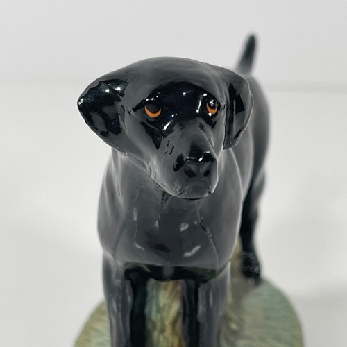 Vintage Gusseisen Flaschenöffner Scott Products schwarz Lab Labrador Retriever Hund 5 Zoll - Bild 2 von 12