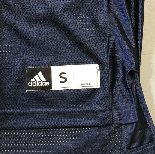 Maglietta da calcio Michigan Wolverines Adidas Throw Back da uomo taglia small nuova con etichette - Foto 4 di 4