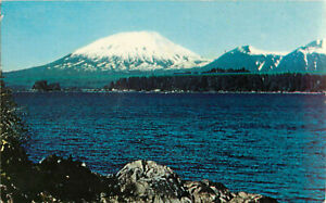 Postcard-Mount-Edgecomb-Sitka-AK-Alaska-The-49th-State-Posted-1963