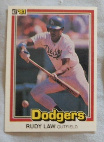 1981 Donruss Los Angeles Dodgers Baseball Card Pick one - Picture 13 of 28