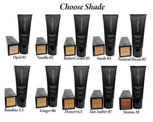 bareMinerals Complexion Rescue Matte Tinted Moisturizer SPF 30 -Choose Shade - Picture 1 of 15