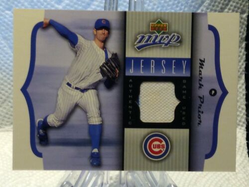 Mark Prior 2005 Upper Deck MVP SPIELGEBRAUCHT TRIKOT #GU-MP Chicago Cubs