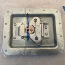 NIELSEN HARDWARE LARGE RECESSED TWIST CATCH LATCH NEW