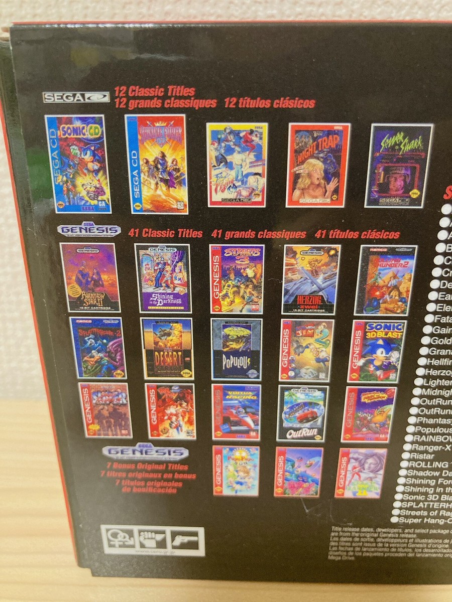 Sega genesis mini what games sale
