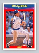 Ryne Sandberg 1990 Score 100 Superstars #32 MINT