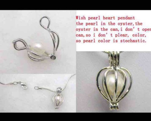 Wish Freshwater Pearl with 16" Twisted Singaporean Necklace - Picture 3 of 7
