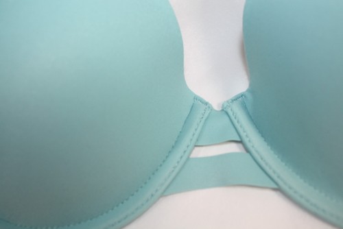 NEW WARNER'S no side effects BRA 1356 extra side coverage CANAL BLUE $46 - Picture 2 of 6