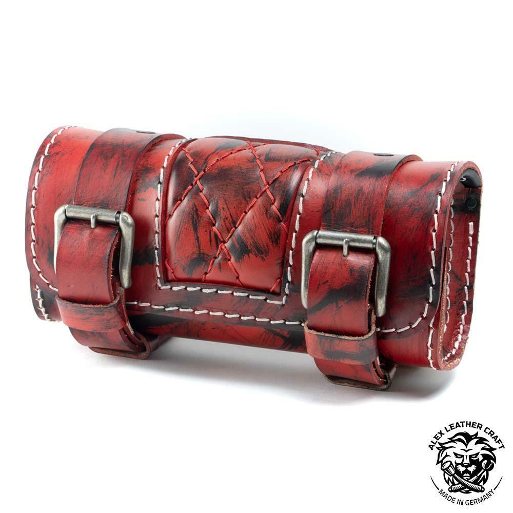 Bobber Chopper Custom Motorcycle leather tool roll LC 101129 eBay