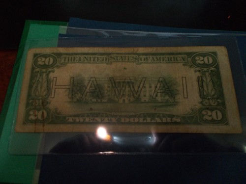 1934 A $20 HAWAII FEDERAL RESERVE NOTE, L SAN FRANCISCO NOTE - Picture 2 of 2