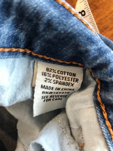 Womens Ashley Mason Destressed Ankle Zip Skinny Jeans Sz. 5 Raw Hem - Picture 6 of 11