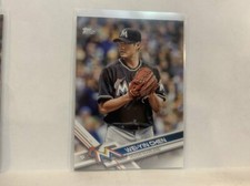 #643 Wei-Yin Chen Miami Marlins 2017 Topps Series 2 Baseball Card MX