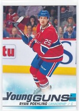 2019-20 Upper Deck Young Guns #226 Ryan Poehling RC Rookie Card (T6)