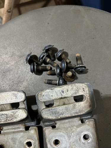 Jeep TJ Wrangler OEM Hood Hinges PR4 Blue 1997-2002 2003 2004 2005 2006 148330 - Picture 7 of 7