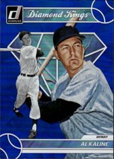 2023 Donruss Al Kaline #17 Holo Blue Detroit Tigers 10M
