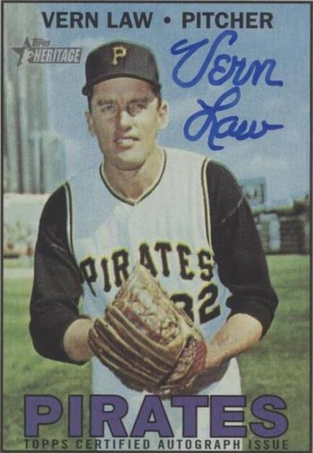 2016 Topps Heritage - Vern Law #ROA-VL - 1 of 1