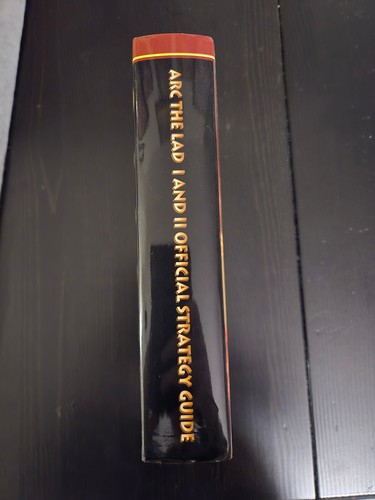 ARC THE LAD OFFICIAL STRATEGY GUIDE CHAPTERS 1 & 2 HARDCOVER NR STICKERS DUSTJKT - Picture 3 of 6