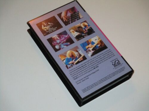 Billy Sheehan On Bass - VHS - Super Rare - Picture 2 of 2