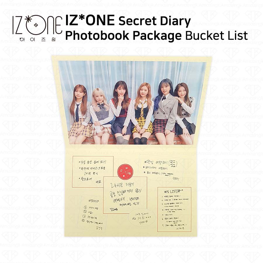 IZ*ONE SECRET DIARY PHOTOBOOK PACKAGE(輸入 Amazon.co.jp: IZ*ONE SECRET DIARY PHOTOBOOK PACKAGE(輸入盤