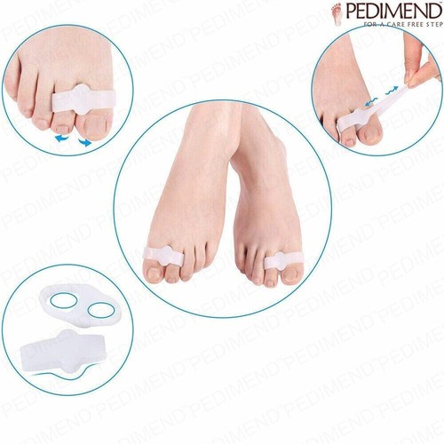 Little Pinky Toe Separator Bunion Relief Corns Blisters Protector Toe Corrector - Picture 21 of 41