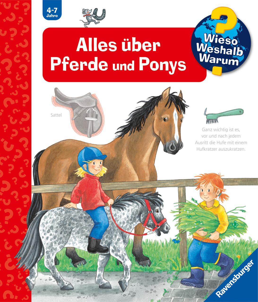 Thumbnail - Wieso? Weshalb? Warum?, Band 21: Alles Über Pferde Und Ponys ...
