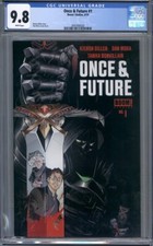Once & Future #1  Boom! Studios     1st Print  CGC 9.8