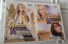 Hannah Montana Spotlight World Tour & Hannah Montana The Movie Nintendo Wii Gms