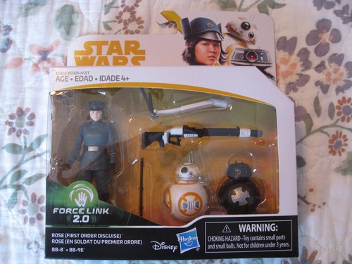 STAR WARS ROSE PRIMO ORDINE TRAVESTIMENTO, BB-8, & BB-9E FORCE LINK 2.0 PACK - Foto 1 di 2