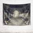 Special Building Corridor 3D Wall Hang Cloth Tapestry Fabric Decorations Decor
