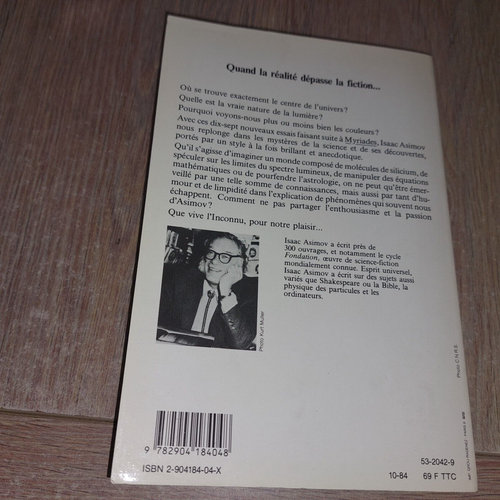 X COMME INCONNU / ISAAC ASIMOV - Picture 3 of 3