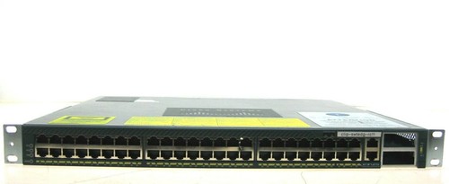Cisco Catalyst 4948 48 Gigabit Port +10Gb Switch Dual Power Supply WS-C4948-10GE - Picture 3 of 11