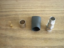 RFN-1006-9L2 RF Industries RF Coaxial Cable Mount Connector N Male Hex body