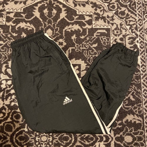 Vintage Adidas Trackpants in Black Mens XL