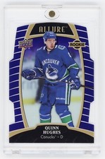 2019-20 Upper Deck Allure Hockey #66 Quinn Hughes Purple Diamond /10