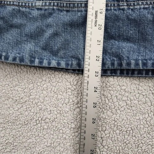 Marc Jacobs Jean Womens Skirt Size 2 Zip Button Closure Blue Denim - Bild 5 von 8