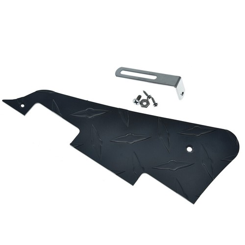 KAISH Diamond Plate Les Paul Pickguard w/ Stainless Steel Bracket fits Gibson LP - Picture 18 of 30
