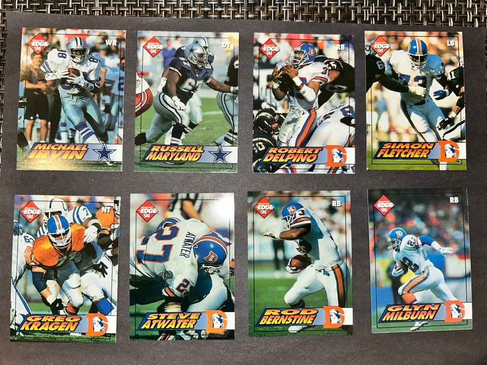 1994 COLLECTOR'S EDGE FOOTBALL CARDS NFL 1-200 YOU CHOOSE FREE SHIPPING - Image 4 of 4